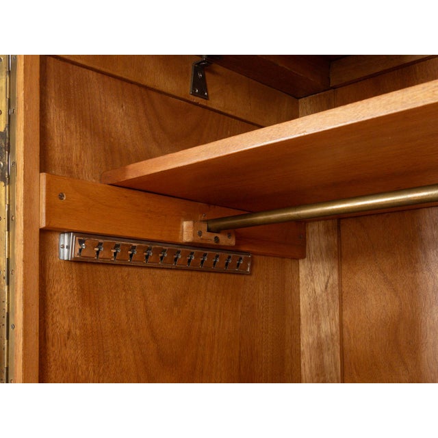 Wood Art Deco Wardrobe, 1920s For Sale - Image 7 of 13