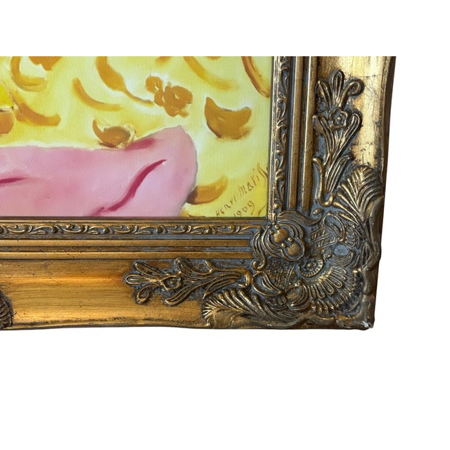 1990s Custom Framed Still Life With Dance 1909 by Henri Matisse Reproduction Print For Sale - Image 5 of 6