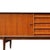 Modern Mid-Century Danish Teak Lowboard with Roller Doors by Oswald Vermaercke for V-Form, 1950s For Sale - Image 3 of 13