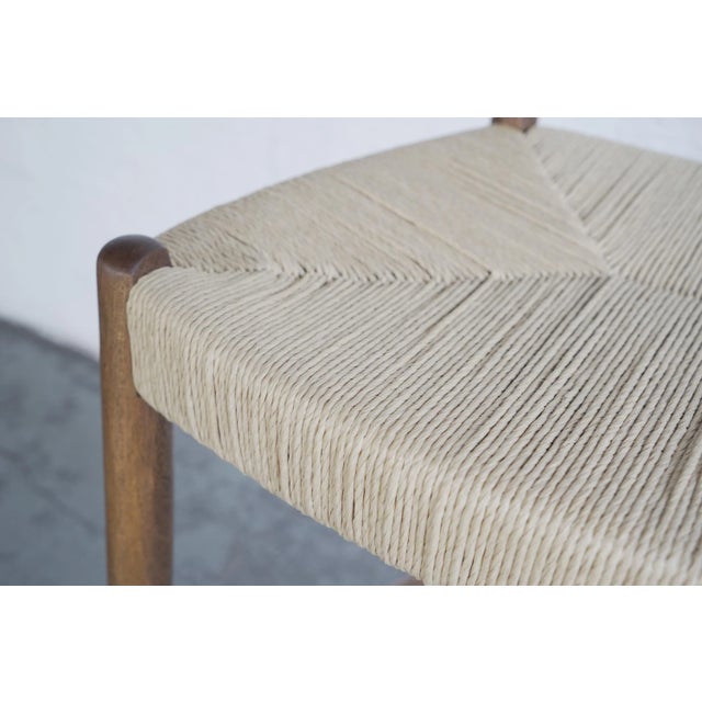 Hans Wegner 1960s Cow Horn Barstool For Sale - Image 4 of 7