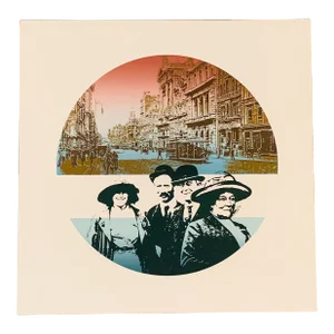 Vintage Silkscreen Print