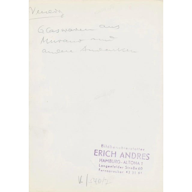 Venice, 1950s, Black and White Photograph For Sale - Image 4 of 5