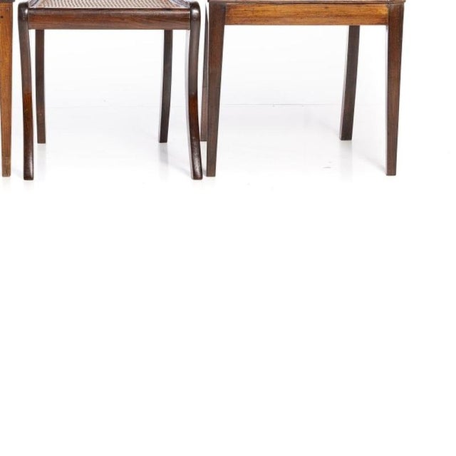 Quenn Mary Chairs in Wood, 19th Century, Set of 4 For Sale - Image 5 of 6