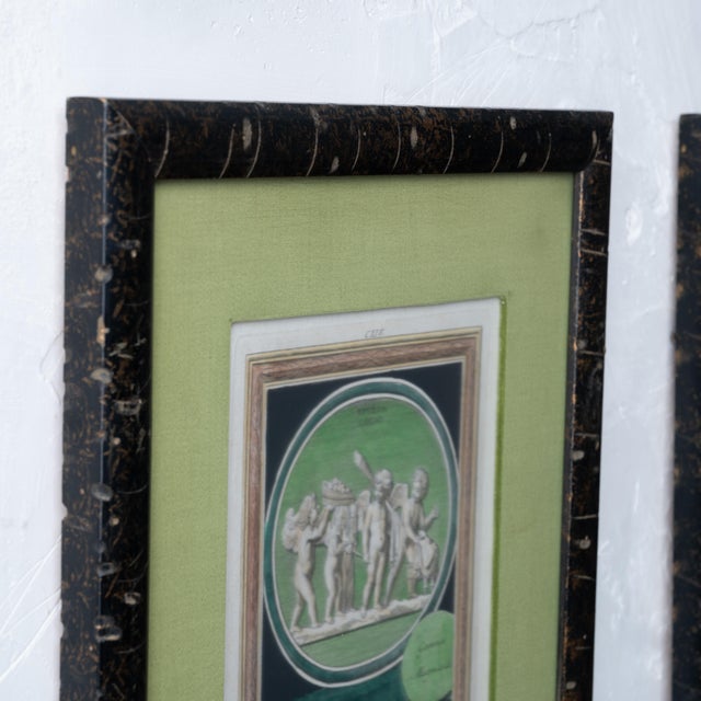 Wood Cosimo Colombini Engravings, c.1760s For Sale - Image 7 of 8