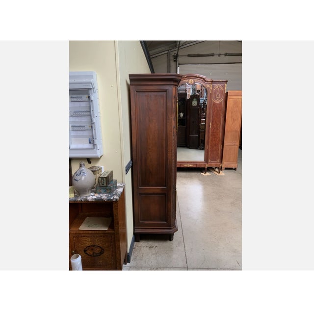 Antique Art Nouveau Display Cabinet, 1910 For Sale - Image 6 of 12