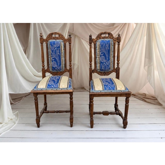 Antique Gründerzeit Dining Room Chair For Sale - Image 9 of 9