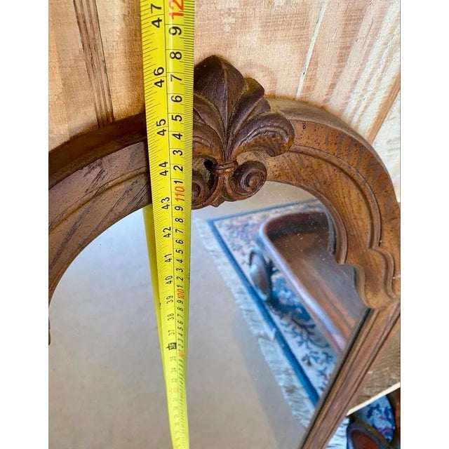 Traditional Pair of Vintage Stanley Furniture Co. Regency Style Wood Frame Mirrors For Sale - Image 3 of 5