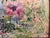 Vintage L. Spiegel Signed Panoramic Wildflower Garden Oil Painting, Circa 1960s For Sale - Image 4 of 5