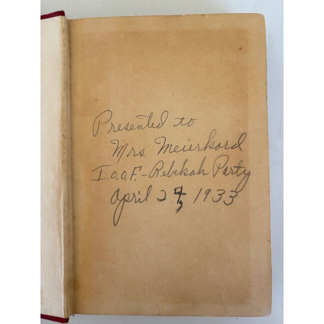 Red Ashes 1925 First Edition by Margaret Pedler Interesting Cover For Sale In Charleston - Image 6 of 12