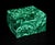 Malachite Box Butterfly and Lake Italian Crafted Gemstone Box For Sale - Image 14 of 18