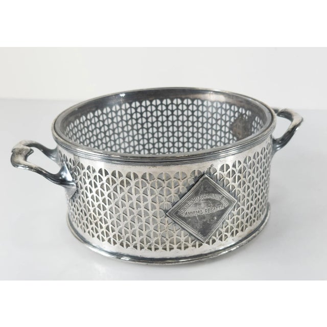 American Meriden Britannia Co. Silverplate Wine Coaster For Sale - Image 11 of 11