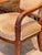 Brown Mid 19th Century A Near Pair of Empire Style Fauteuils With Carved Arm Detail For Sale - Image 8 of 8