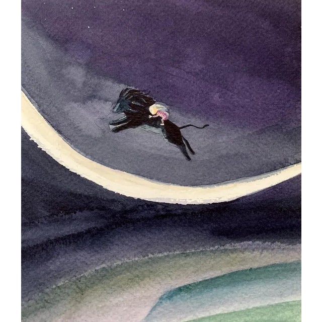 Joanna Rusinek, The Songs of Stenka, Gouache on Cardboard For Sale - Image 4 of 5