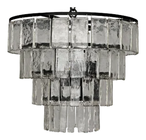 NOIR Carnegie Chandelier in Black Metal - Medium