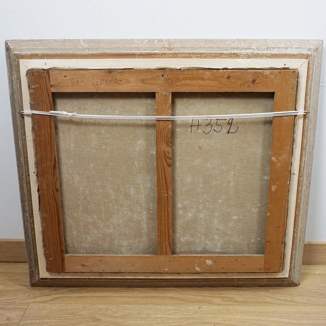 1960s M. Boucard, San Lorenzo, 1966, Painting, Framed For Sale - Image 5 of 7