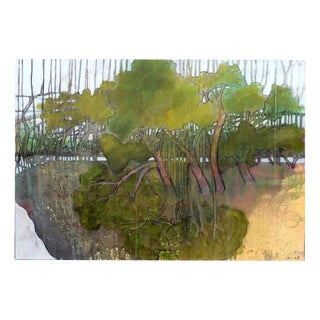 Skadi Engeln, Autumn Forest by the White Water, Canvas For Sale