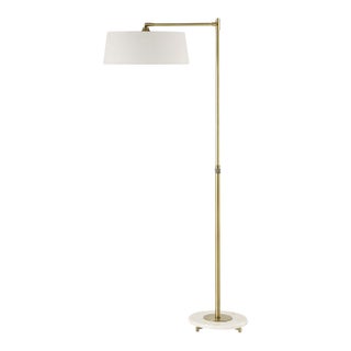 Brass Finish Floor Lamp For Sale