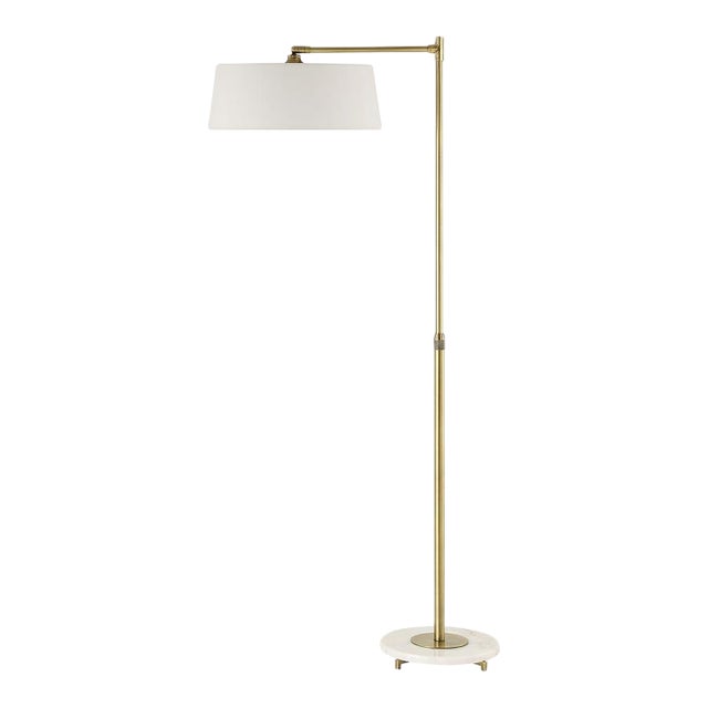 Brass Finish Floor Lamp For Sale