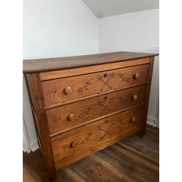 Charming Antique Eastlake Dresser Chest Sideboard Bar For Sale - Image 10 of 12