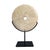 Asian Hand-Carved Indonesian Marble Disk on Stand For Sale - Image 3 of 15
