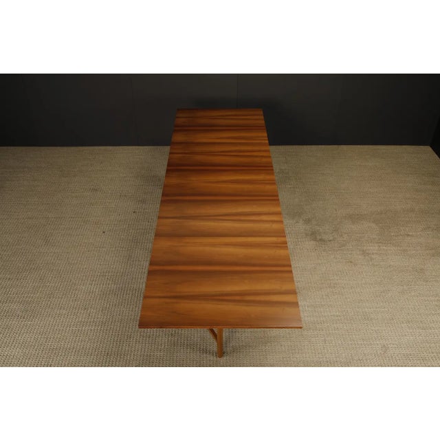 Attributed to Bruno Mathsson Attributed 'Maria' Drop-Leaf Folding Table in Walnut, Sweden, C 1950s For Sale - Image 18 of 18