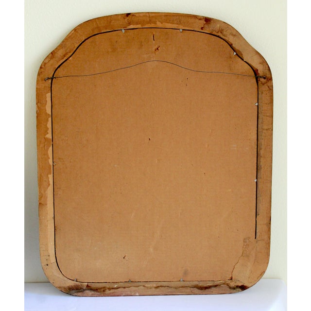 Brown 1920s Antique Religious Portrait Diptych – Christ Child & Christ in Gethsemane For Sale - Image 8 of 14
