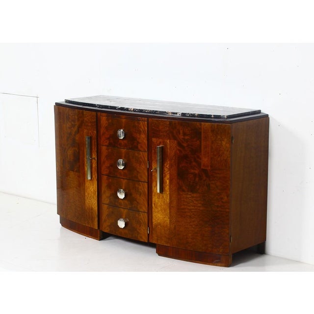 French Art Deco Sideboard, 1930s For Sale - Image 4 of 18
