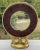 Gold Fine Antique Friedman Silver Co. Guilloche Enamel Gilt Picture Frame Art Deco For Sale - Image 8 of 15