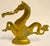 Atelier Jansen 1950 Venetian Brass Gondola Mythical Seahorse Animal Sculpture Figurine Oar Lock For Sale - Image 4 of 15
