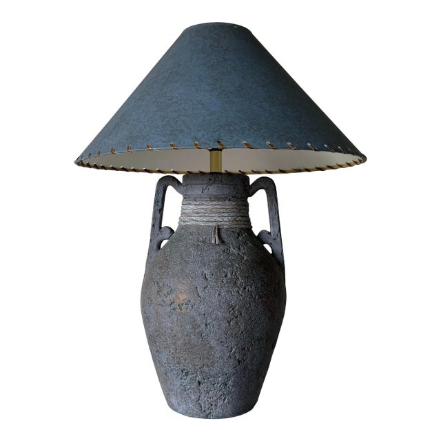 1980's Vintage Lee Reynolds Table Lamp With Shade/ Sold For Sale
