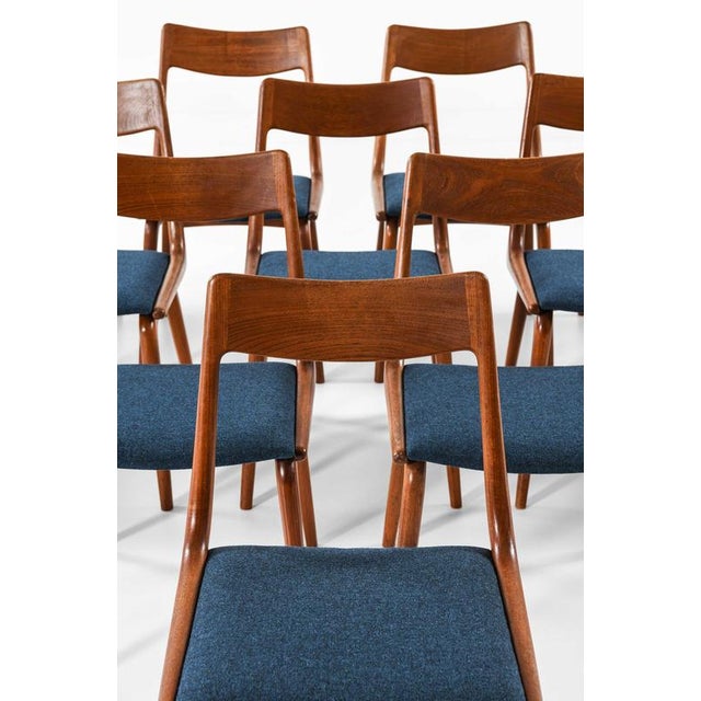 Teak Dining Chairs by Alfred Christensen, 1950s, Set of 14 For Sale - Image 4 of 10