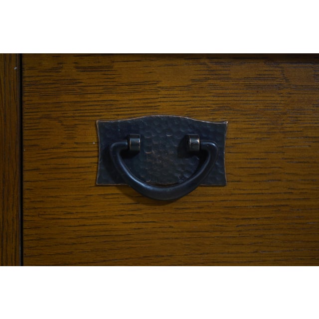 Stickley Mission Oak Arts & Crafts Sideboard For Sale - Image 9 of 12