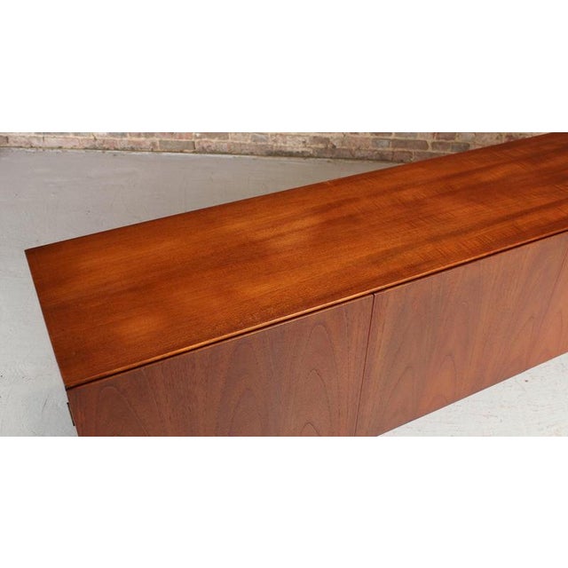 Long Mid-Century Monza Sideboard in Teak by Everest for Heals, 1960s For Sale - Image 12 of 16