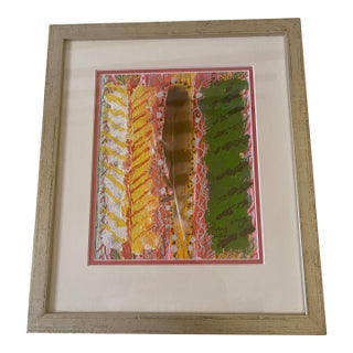 Original Hilary Inglis "Birds of a Feather" Painting — Piece I of III For Sale