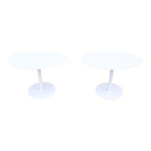 Mid-Century Modern Organic Forms Side Tables Attributed to Morten Voss - A Pair