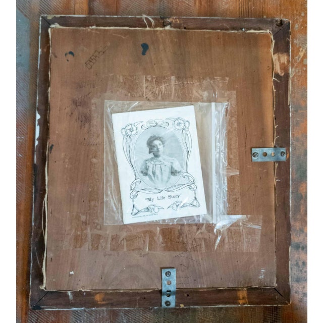 19th or 20th Century Folk Art Painting of Puss in Boots, Signed For Sale - Image 14 of 16