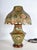 This stunning vellum lamp - often referred to a “Camel Bladder lamp” - is beautifully hand-painted in ornate flowers and...