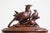 Large Antique 19th Century Swiss Black Forest Oval Jewelry Box in Walnut, 1880 For Sale - Image 6 of 8