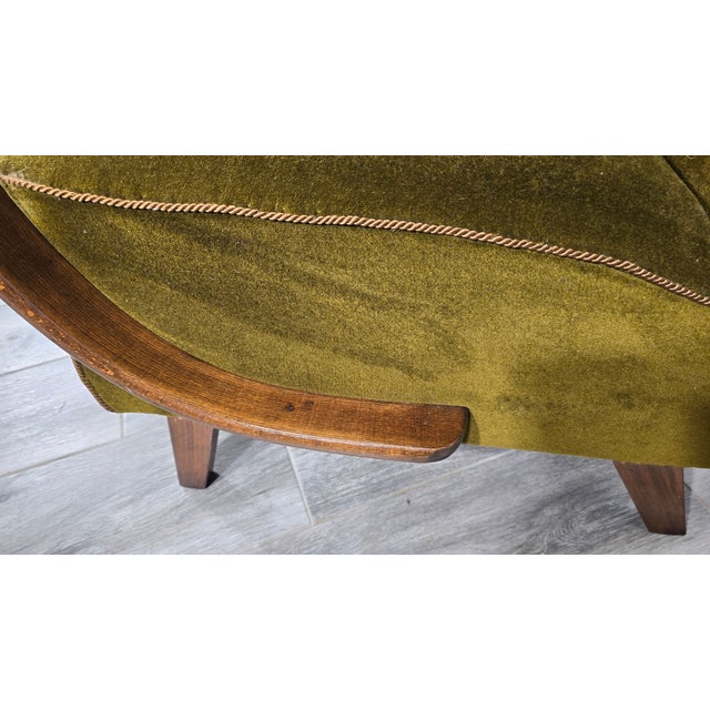 Vintage Armchairs from Jindrich Halabala, 1940s, Set of 2 For Sale - Image 9 of 12