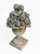 Stone Pair of Vintage Cast Stone Fruit Basket Garden Finials & Architectural Urns For Sale - Image 7 of 12