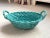 Ceramic Aqua Woven Ceramic Basket For Sale - Image 7 of 7