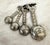 Ganz Metal Embossed Measuring Spoons featuring a Rooster & Sunflower on the inside of the spoons. Super cute for a...
