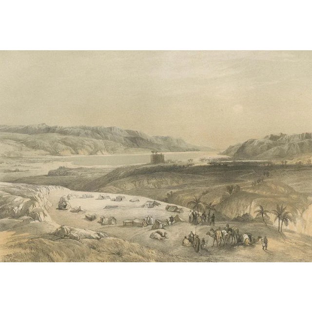 Mid 19th Century After David Roberts, Jericho Biblical Landscape, 1862, Print For Sale - Image 5 of 6