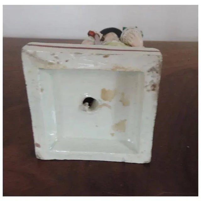 Antique 18th Century Staffordshire Pearlware Figure of a Gardener For Sale - Image 9 of 11