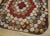 Brown 1940s Multi Floral Folk Art Penny Antique American Hooked Rug 4' 0''x4' 0'' Woven Wool Carpet For Sale - Image 8 of 12
