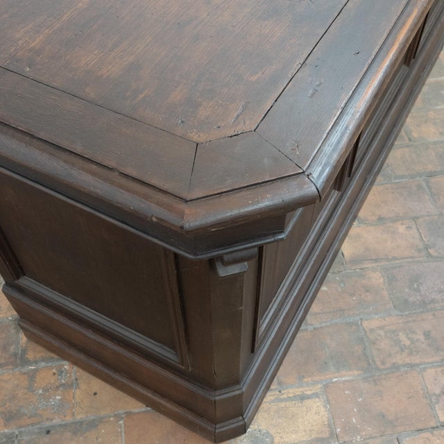 20th Century Oak Bar, France, 1900 For Sale - Image 9 of 10