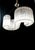 Vintage Murano Chandelier with Its Letter S Shape with Murano Prism Glass, Venice, Italy For Sale - Image 6 of 18