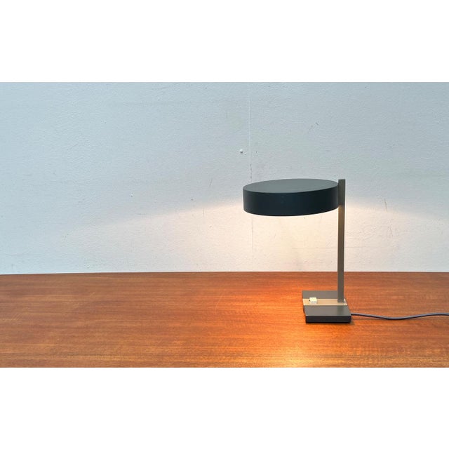 Mid-Century Minimalist German Table Lamp from Hillebrand, 1960s For Sale - Image 17 of 18