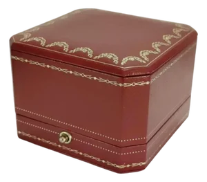Cartier Iconic Signature Red Presentation Ring Box