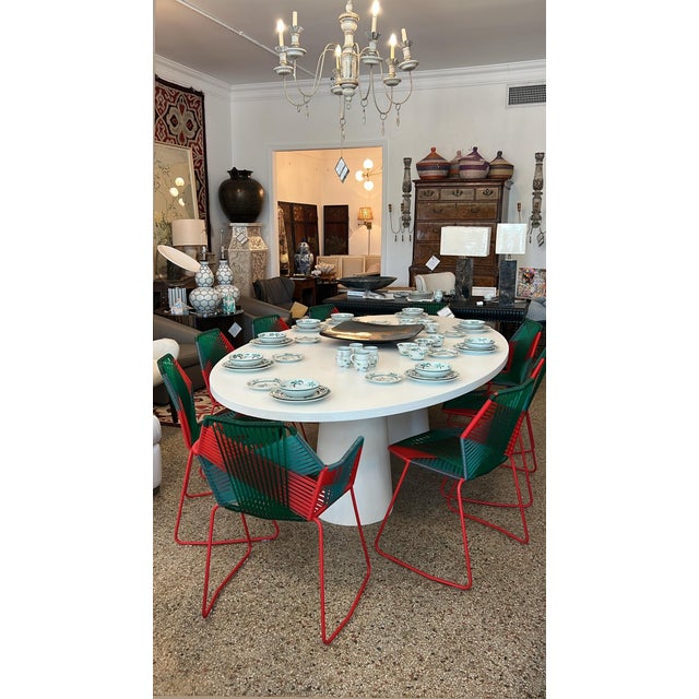 Set of 12 Tropicalia Jungle Chairs Patricia Urquiola For Sale In West Palm - Image 6 of 12